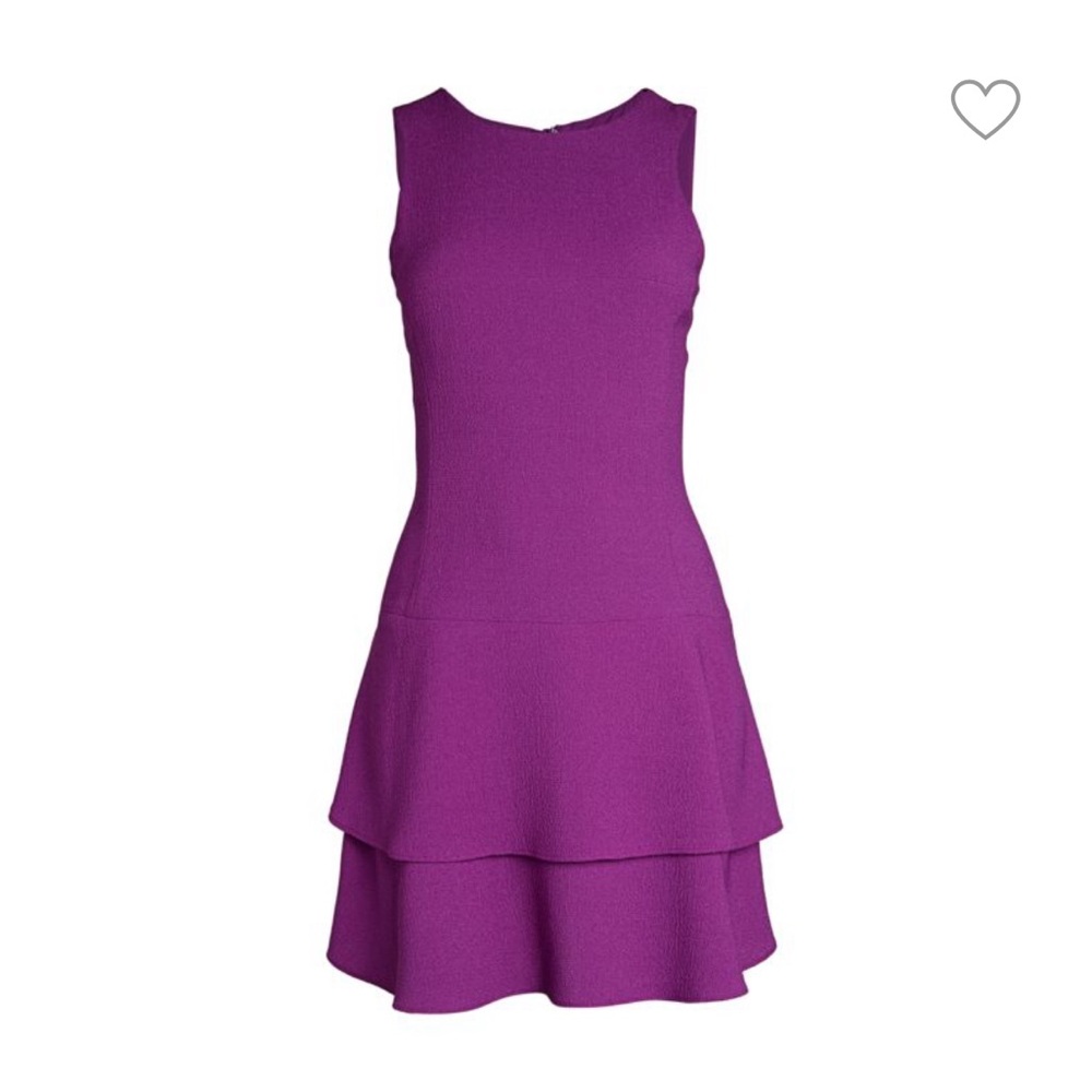 Black Halo Cheryl Mini Dress - Purple